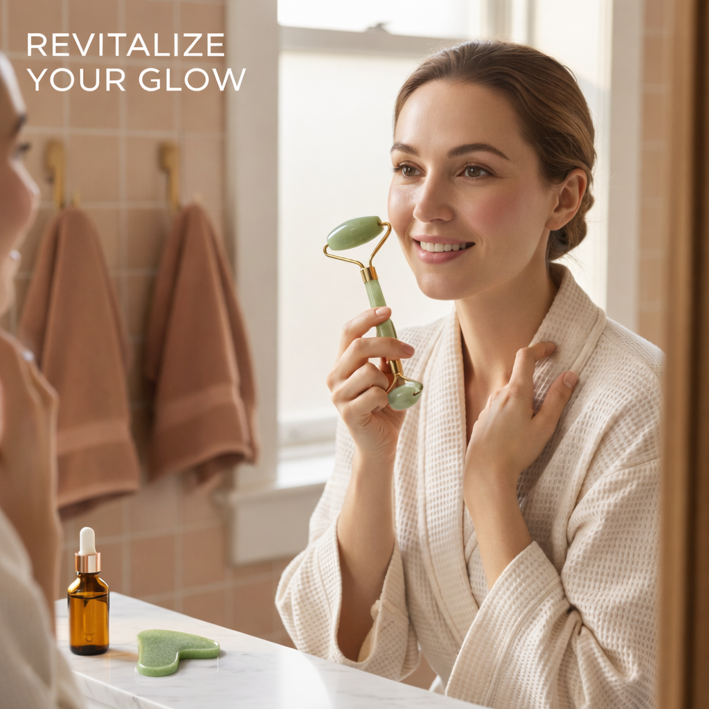 Jade Roller & Gua Sha Gift Box